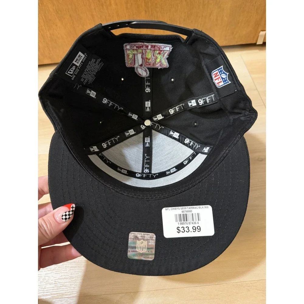 NEW ERA 9FIFTY Kansas City Chiefs Super Bowl LIX Tarmac Split Panel SnapBack Hat